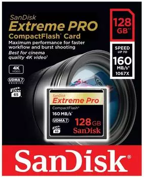 SanDisk CompactFlash 128GB Extreme Pro (SDCFXPS-128G-X46) – Robust und Zuverlässig in jeder Umgebung