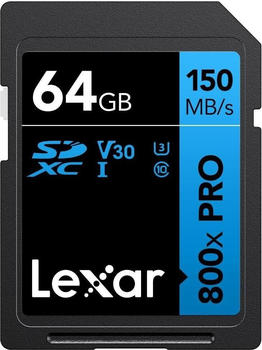 Lexar High-Performance 800x Pro SDXC 64GB