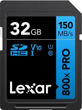 Lexar High-Performance 800x Pro SDHC 32GB