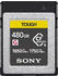 1.750 MB/s, 480 GB: Sony CEB-G CFexpress (2024)