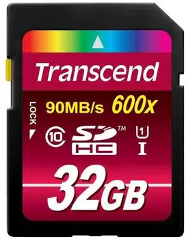Transcend Ultimate SDHC 32GB Class 10 UHS-I (TS32GSDHC10U1)