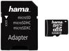 Hama 00108089, Hama microSDHC 32GB Class 10 22MB/s + Adapter/Foto