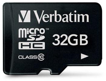 Verbatim microSDHC Premium 32GB Class 10 (44013)