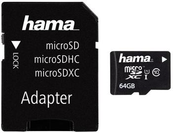 Hama microSDXC 64GB Class 10 UHS-I (108077)