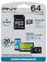PNY microSD 64 GB (SDU64G10PER-EF)
