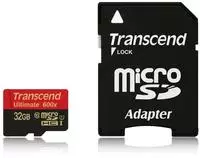Transcend 32GB microSDHC Class 10 UHS-I + SD-Adapter