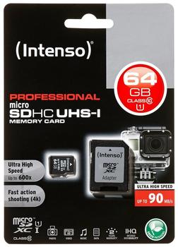 Intenso Professional microSDXC 64 GB UHS-I