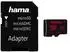 64 GB, mit SD-Karten-Adapter: Hama microSDHC/microSDXC UHS-I U3 80MB/s