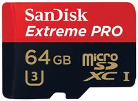 SanDisk SDSDQXP-064G-G46A Extreme Pro Class 10 U3 Micro SDXC 64GB