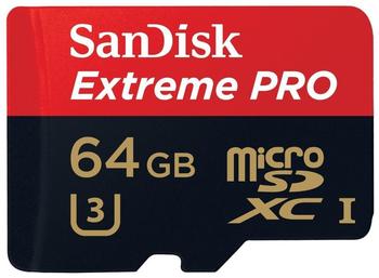 SanDisk SDSDQXP-064G-G46A Extreme Pro Class 10 U3 Micro SDXC 64GB
