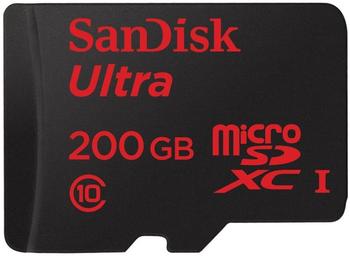 SanDisk Ultra 200GB microSDXC Class 10