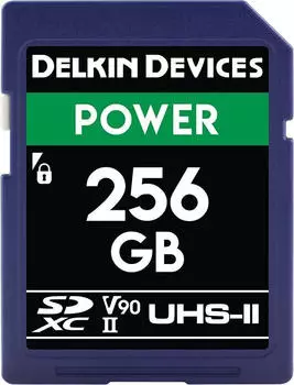 Delkin POWER UHS-II (V90) SDXC 256GB