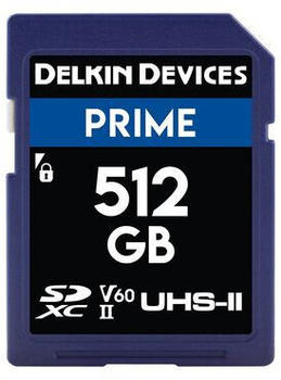 Delkin Prime SDXC UHS-II 512GB