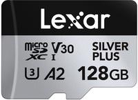 Lexar LMSSIPL128G-BNANG, Lexar Professional Silver Plus (128 GB, microSDXC, U3,