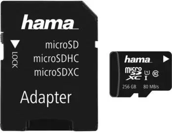 Hama microSDXC 256GB Class 10 UHS-I (00213117) Hama microSDXC 256GB Class 10 UHS-I (00213117)