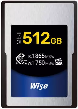 Wise CFexpress 4.0 Type A MK-II 512GB