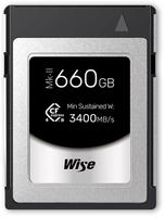 Wise WI-CFX4-B660PM2, Wise CFexpress 4.0 Type B PRO 660GB MK-II WI-CFX4-B660PM2
