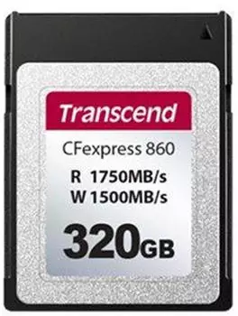 Transcend CFexpress 320gb slc 860 type B black [ts320gcfe860]