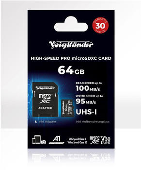 Voigtländer PRO High-Speed UHS-I microSDXC 64GB