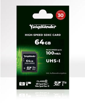 Voigtländer High-Speed UHS-I SDXC 64GB