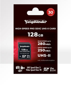 Voigtl&auml;nder PRO High-Speed UHS-II SDXC 128GB
