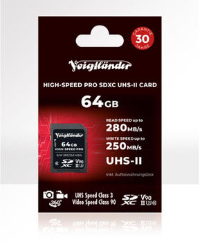 Voigtl&auml;nder PRO High-Speed UHS-II SDXC 64GB