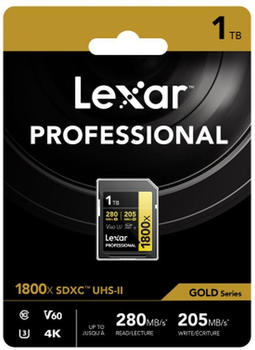Lexar Professional 1800x SDXC 1TB