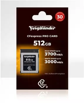 Voigtl&auml;nder PRO Type B CFexpress 512GB