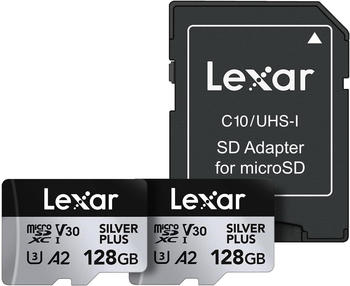 Lexar Professional SILVER PLUS microSDXC 128GB (2x)