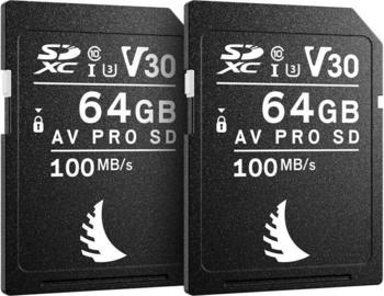 Angelbird AV Pro SD Card V30 64GB Match Pack für Fujifilm (2x) Angelbird AV Pro SD Card V30 64GB Match Pack für Fujifilm (2x)