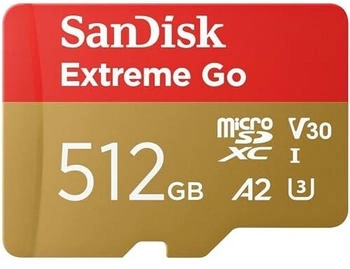 SanDisk Extreme Go A2 U3 V30 microSDXC 512 GB