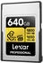 Lexar Gold Pro CFexpress 4.0 Typ A 1800MB/s 640GB