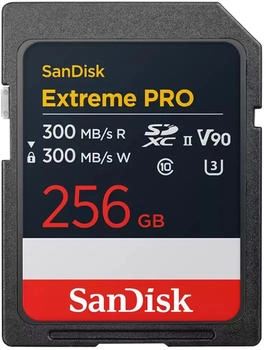SanDisk Extreme PRO UHS II V90 300MB/s 256GB (SDSDXDM-256G-GN4IN)