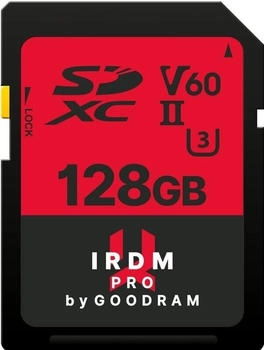 GoodRAM MicroSD 128GB v60 (uhs-ii u3) irdm pr [irp-s6b0-1280r12]