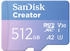 512 GB: SanDisk Creator microSDXC