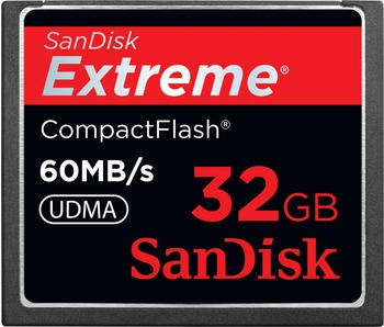 SanDisk Extreme CompactFlash 400x 32GB (SDCFX-032G)