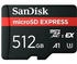 512 GB, 650 MB/s, mit SD-Karten-Adapter: SanDisk Express microSDXC