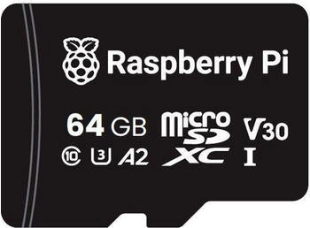Raspberry Pi microSD A2 U3 64GB Bulk