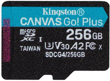 Kingston Canvas Go! Plus microSDXC Gen4 256GB