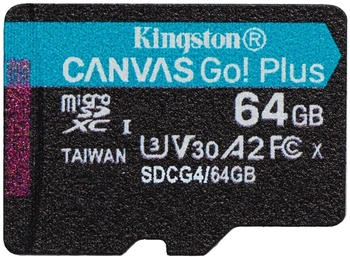 Kingston Canvas Go! Plus microSDXC Gen4 64GB