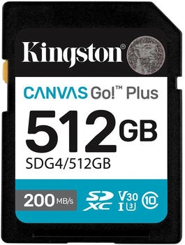 Kingston Canvas Go! Plus Gen4 SDXC 512GB