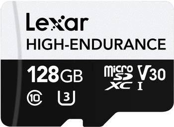 Lexar High-Endurance microSD UHS-I U3 128GB