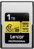 1.024 GB, 1.650 MB/s, 1.800 MB/s: Lexar Professional CFexpress Gold Type A