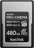 SanDisk PRO-CINEMA CFexpress Type A 480GB