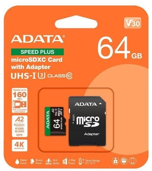 Adata Speed Plus MicroSDXC 64 GB