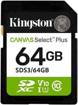 Kingston Canvas Select Plus Gen3 SD 64GB