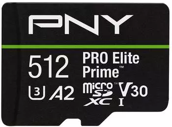 PNY PRO Elite Prime microSD Kit 512GB