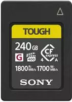 Sony Tough CFexpress Karte Typ A G 1800 MB/S / W 1700 MB/S 240 GB