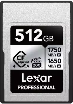 Lexar Lexar Professional Silver CFexpress 4.0 Typ A 512GB