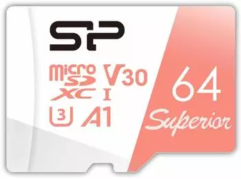 Silicon Power Superior microSDXC UHS-IU3 A3 V30 64GB